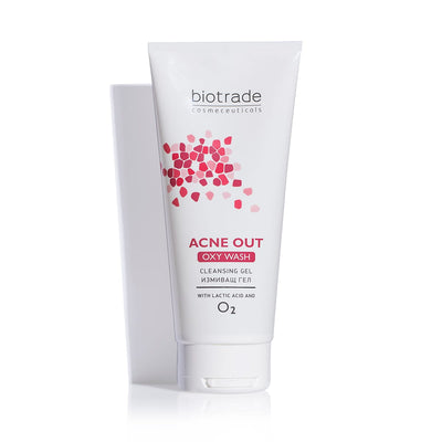 Acne Out Oxy Wash измиващ гел за лице, 200 мл