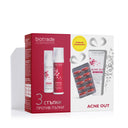 acne out: 3 стъпки срещу гнойни пъпки и видими несъвършенства + подарък acne out oxy wash 50ml и блистер acne out хранителна добавка